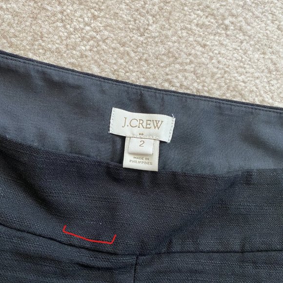 J. Crew Factory 2 Pleated Shorts Linen Cotton - Picture 12 of 12